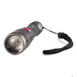 Ultrafire UF-1A CREE XPE 250LM 3-SPEED AA LED Focus Flashlight