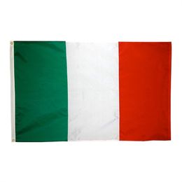 90x150cm flying green white red it tlay italian national Flag 100% Polyester