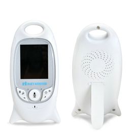 Baby Monitor de 2.0 polegadas LCD a cores sem fio para crianças de alta resolução para crianças nanny segurança monitoramento de temperatura da câmera à noite