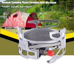 portable gas bbqs Australia - BULIN BL100 - B15 Mini Outdoor Gas Stove Camping Picnic Foldable Split Cooking Camping Burner Gas Stove Portable BBQ Gear