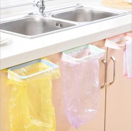 Trash Bag Holder Kitchen Rubbish Bag Storage Holders Racks Cabinet Stand Garbage Bags Organizer Home Towel Hanging Container Products