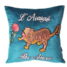 Super Luxury designer embroidery pillowcase cushion cover 45*45cm and 30*50cm Home and car decoration creative Exquisite family gift