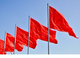 Cheap Red Color Polyester Pure Solid Color Flags 3x5 ft Solid Red Flag for Home Outdoor Decoration, free shipping