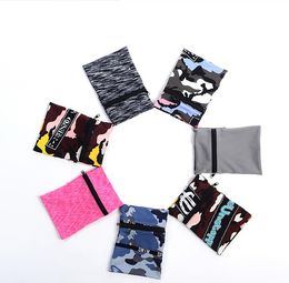 Wallet Wrist Band Zipper Travel Gym Cycling Sport Wallet Sweat Absorbtion Travel Sport Wrist Wallet Hiking Accessories for phone