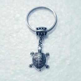HOT Fast Shipping ! Turtle Keychain Key Chain Tortoise Charms Keys Key Ring Handbag Car Ornament Accessories 775