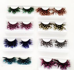 Fashion 3D False Eyelashes Handmade Eyelashes False Eyelash Party Gorgeous Exaggeration Eyelash