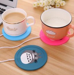 USB Power Cup Mug Office Tea Coffee pad Warmer Heating Cup Mat Pad Coaster Cup Mat Pad KKA6548