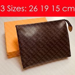 TOILETRY POUCH 26 19 15 cm Designer Fashion Womens Clutch Bag Mini Pochette Cosme Toilet Pouch Cosmetic XL Beauty Case Accessories M47542