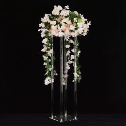 New style Different sizes Custom Acrylic Display Plinth Stand for Wedding Decorations senyu0407
