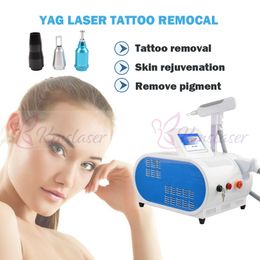 Eu tax free Top quality 1064nm 532nm Q Switched Nd Yag Laser Tattoo Removal Machine Age spots Freckle Pigment Removel beauty salon equipment
