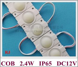 with lens round COB LED module light DC12V 2.4W 220lm COB pixel LED module IP65 Aluminium PCB 46mm*30mm 2019