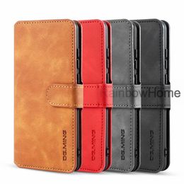 Retro Leather Wallet Case Cover Card Slot ID Stand Strap For iphone 11 Pro XR XS MAX Plus Samsung S10E Note 10 Plus