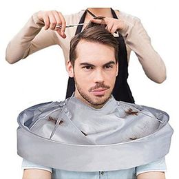 Haircut Tools Foldable Hair Cutting Cloak Barber Nylon Cloth Home Salon Hair Cutting Trimming Cover Adult Hair Cutting Cloak DH0893