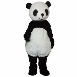 Cheap New wedding Panda Bear Mascot Costume Fancy Dress Adult Size free shippng1