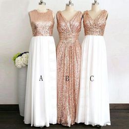 simple rose gold wedding dress