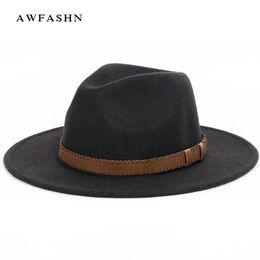 super wide brim fedora ,Wool Pork Pie Boater Flat Top Hat For Women's Men's Felt Wide Brim vintage hat Fedoras Gambler Hat D19011102