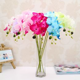 handwerk hochzeit künstliche blumen waldhyazinthe phalaenopsis. diy