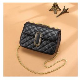 Designer-New Korean version Xiaoxiangfengling Chain Pack Leather Single Shoulder Slant Bag in 2019