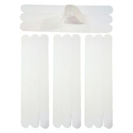 clear rubber adhesive strips