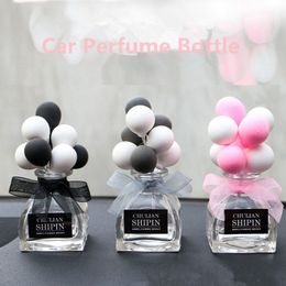 Car Perfume Bottle Perfume Empty Bottle Vents Clip Auto Air Freshener Air Conditioner Outlet Fragrance Smell Diffuser HHA232