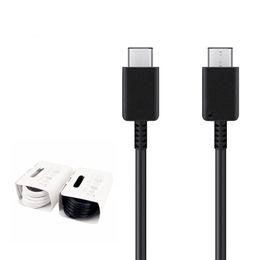 Cable USB3.1 1M PD USB Type-C To Type-C Fast Charger Cable For S22 S21 FE A52 A72 A71 5G