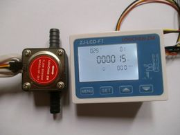 Freeshipping EW Liquid Fuel Oil Flow meter with 13mm diesel gasoline Gear flow sensor