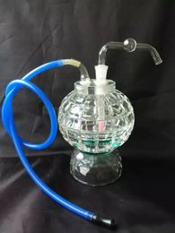 Roundness cigarette kettle Bongs Oil Burner Pipes Water Pipes Glass Pipe Oil Rigs Smoking Free Shippin