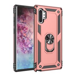 Phone cases For Samsung S21 FE S20 Ultra S10 E 5G S9 Plus Note 20 10 9 8 Pro With Magnetic Ring Kickstand Cover