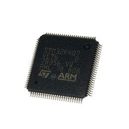 Freeshipping STM32F407 LQFP100 MCU 32-bit STM32F ARM Cortex M4F RISC 512KB Flash 2.5V/3.3V 100-Pin LQFP STM32F407VET6