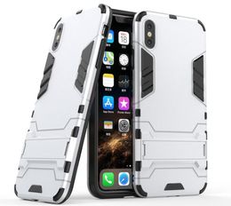 hybrid phone case for iphone 11 Pro max X XR XS Max 8 7 6 6s 7 plus 5s S10 NOTE 10 A50 A70 TPU +PC back defender cover Armor holder 113