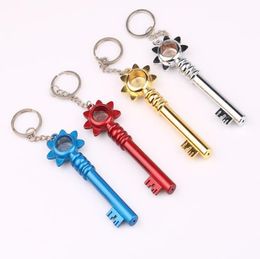 Manufacturers direct sales of new 100 mm removable portable key-shaped metal pipe wholesale foreign trade creative pipe