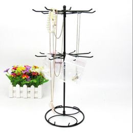 doubledeck 4121cm 3style iron jewelry mobile phone display hat rack socks display rack mannequin lipstick rotary ornaments 1pc c170
