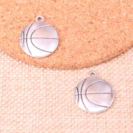 29pcs Charms double sided basketball 18*21mm Antique Making pendant fit,Vintage Tibetan Silver,DIY Handmade Jewellery