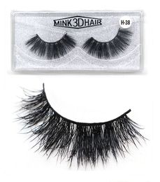 Cross messed fake lashes mink thick natural mink false eyelashes extsionsion soft & vivid DHL Free eye makeup accessories