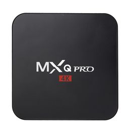 MXQ Pro Android 6.0 Amlogic S905X TV Box Quad-Core 1GB/8GB Bluetooth WIFI 4K hd 1080P HD Media Player dhl shipping