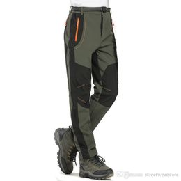 pantaloni cargo mimetici arancioni