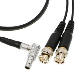 angle pins UK - Freeshipping Cables TIME CODE Input Output Cable for Sound Devices 5 Pin Male Right Angle to Two BNC