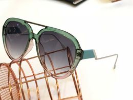 Luxury- fashion designer sunglasses 0318 stitching Colour frame avant-garde style eye Glasses for women uv400 protection top quality eyewear