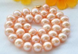 REAL 17 "mm 12mm 14mm 15mm 16mm freshwater pearl necklace / 20, wholesale price women factory Jewellery gift