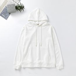 2020 Autumn and Winter Cotton Sweater Super High Quality Zipper Letter Hooded Sweater Black / White Size M-Size M-xxl (Unisex) 100791