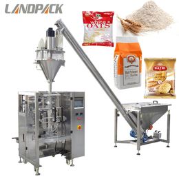 Flour 1 Kg Packing Machine Wheat Flour Vertical Bag Filling And Packaging Machine Precision Weighing