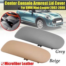 Beige Konsole Armlehne Deckel Mittelarmlehne Abdeckung Für BMW Mini Cooper 02-08
