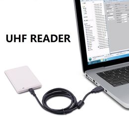 860-960MHZ UHF Desktop Reader USB uhf RFID Reader Writer ISO18000-6B/6C for Access Control System For Access Control SDK demo software