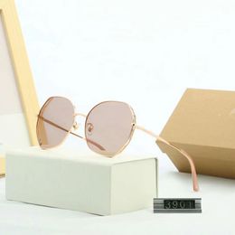 3901 новые модные солнцезащитные очки для мужчин и женщин металлическая рамка зеркальные поляроидные линзы бренд солнцезащитные очки с коричневым корпусом
