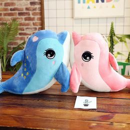 Lovely Mini Cute Dolphin Charms stuffed animals Kids Plush Toys Home Party Pendant squishy christmas Gift Decorations