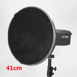 Freeshipping High Quality 41cm Aluminum Beauty Dish Bowens Mount With Honeycomb Beauty Dish Kits For Photo Strobe Hot Selling