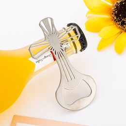 Creative The Cross Shape Opener Beer Bottle Opener With Gift Box Wedding Favour Wedding Gifts fang