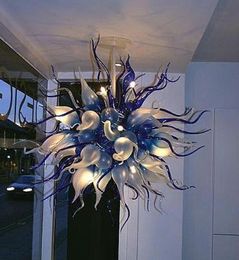 Fancy Lamps for Dining Room Certificate Blown Glass Chandeliers Home Decoration Style American Chandelier Pendant Lamp