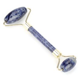 Natural Blue-vein Stone Slimming Face Beauty Face Neck Massage Roller for Face Body Massage Facial Slimming Beauty Massage Tools