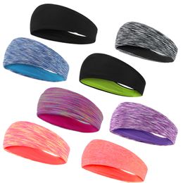 Gym Head Band Hot Yoga Hair Band Sport Headband Yoga Sweatband Quick Drying Elastic Headbands Working Out Gym Hair Bands for Sports Fitness